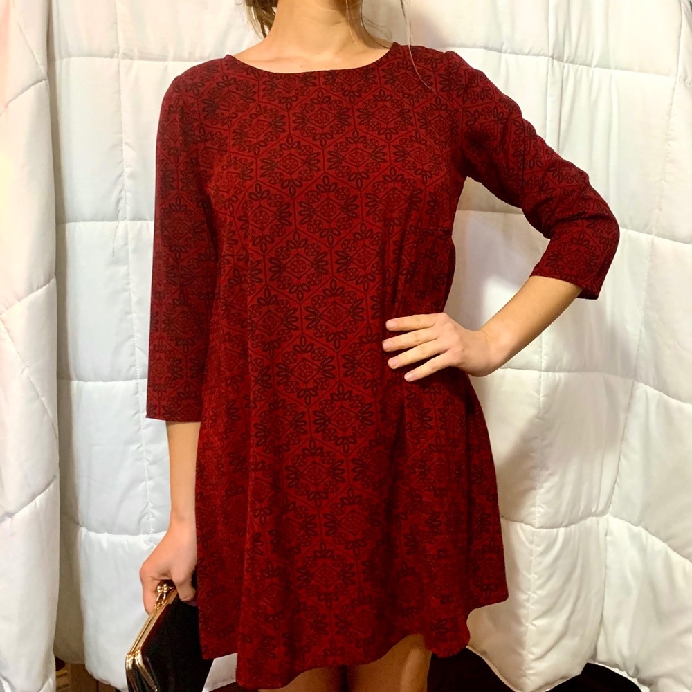 red dress ❤️ great for work➡️happyhour transition